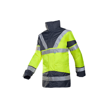 Jacket 209A Skollfield Hi-vis rain jacket with detachable bodywarmer